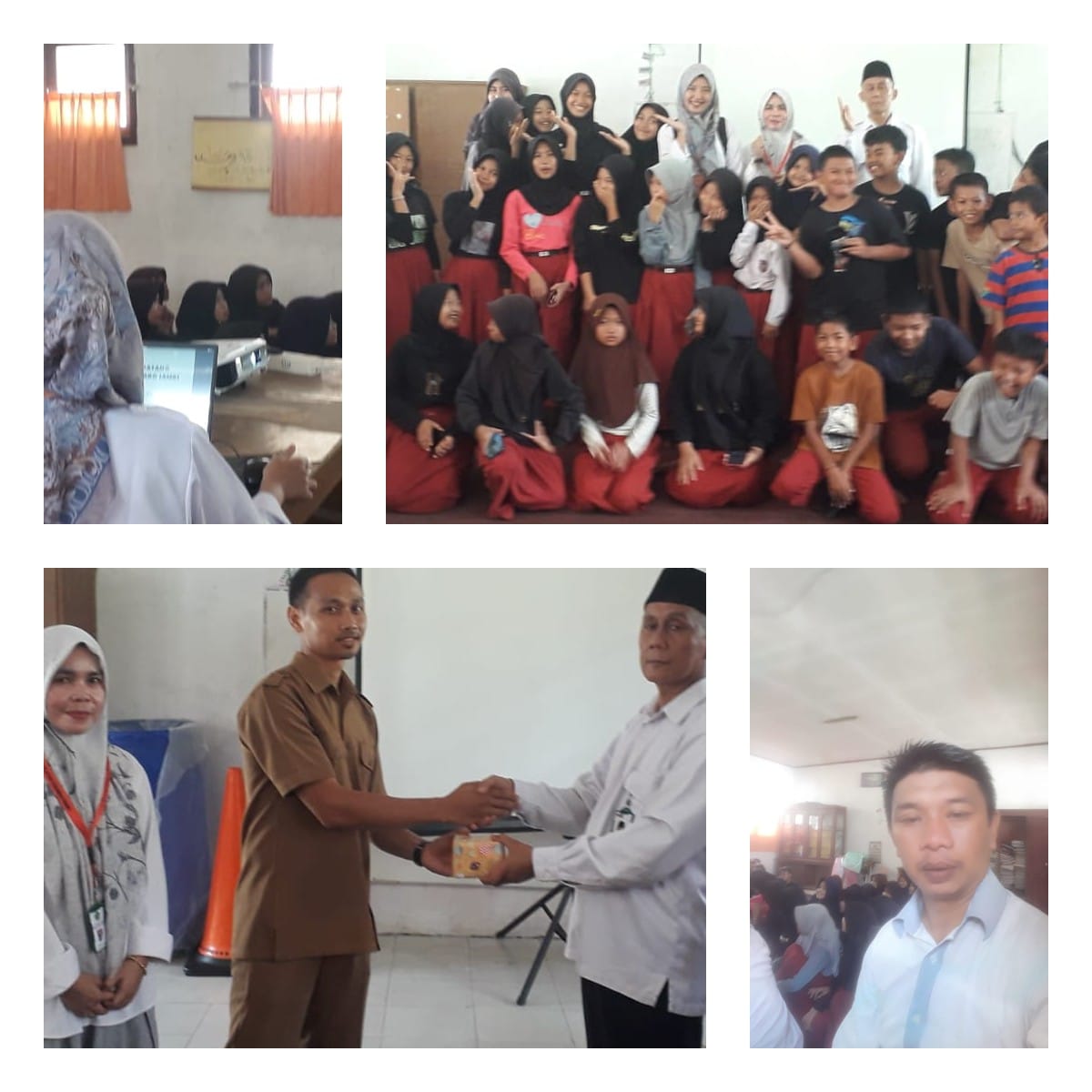 Semangat Tim PPDB Untuk Bersosialisasi