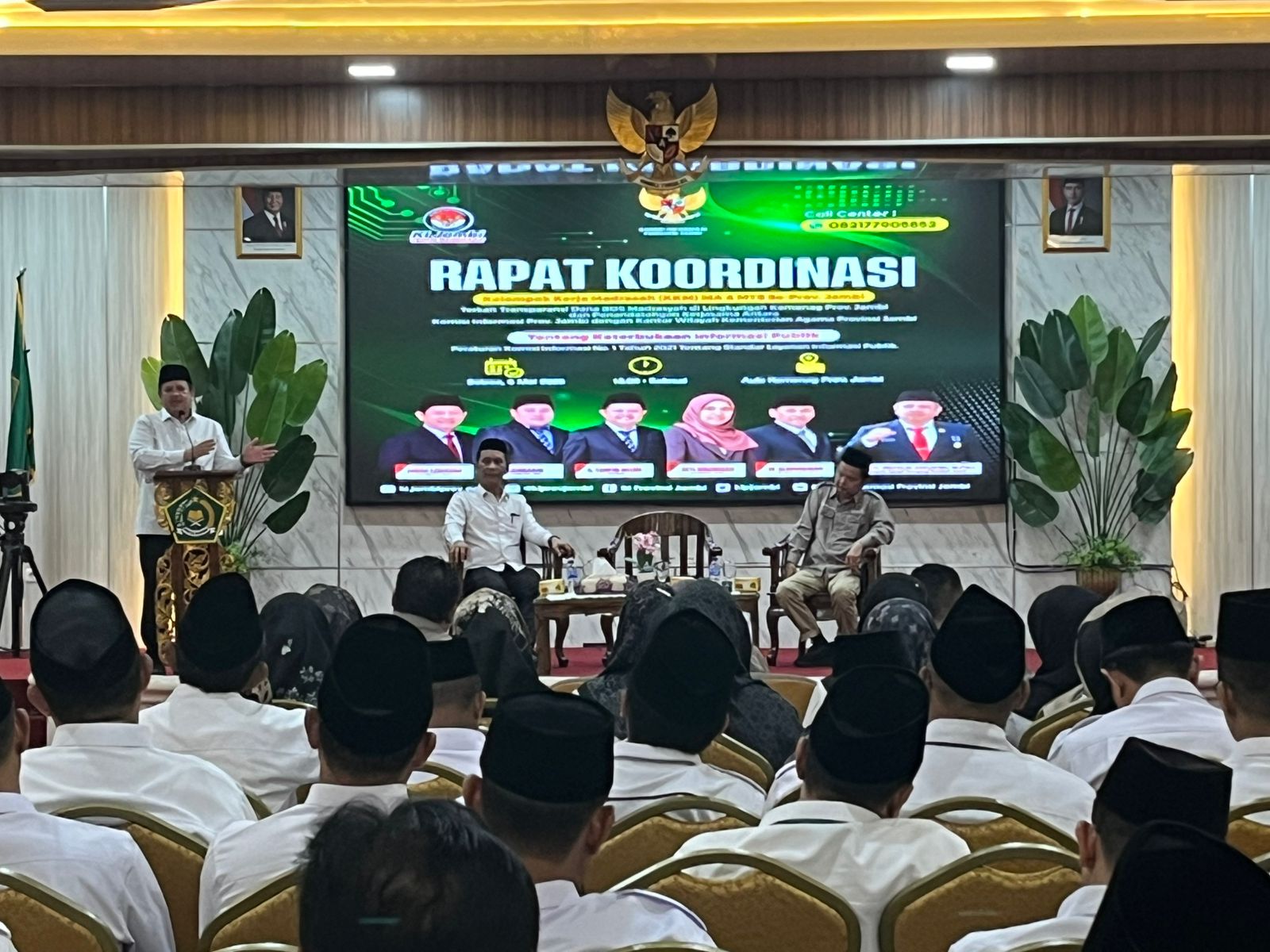 Rakor KKM MTs dan MA Se-Provinsi Jambi, Kepala MTsN 1 Muaro Jambi Turut Hadir Rakor KKM MTs dan MA Se-Provinsi Jambi, Kepala MTsN 1 Muaro Jambi Turut Hadir