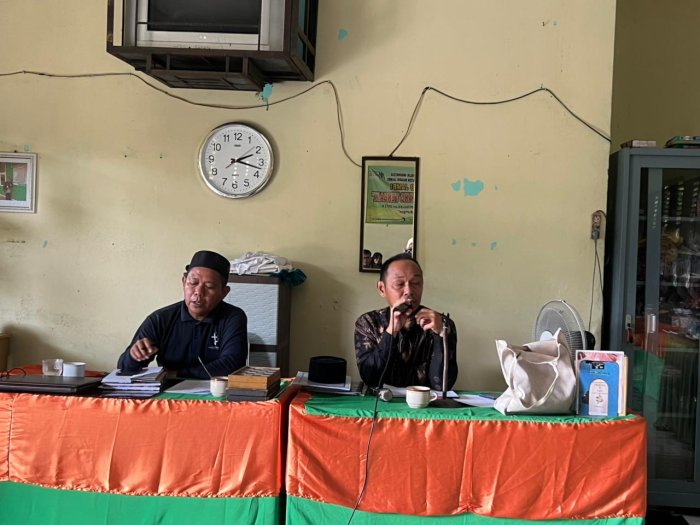 MTsN 1 Muaro Jambi Sosialisasi Rakor Bahas Pembagian Tugas Guru Semester Genap