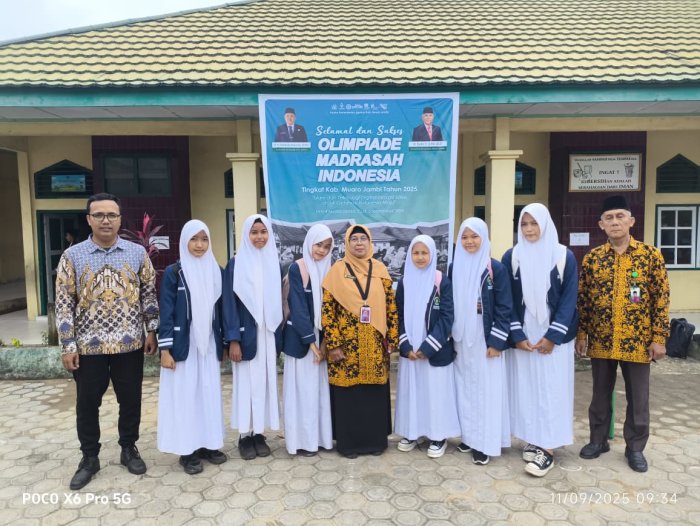 Enam Siswa MTsN 1 Muaro Jambi Ikuti OMI 2025