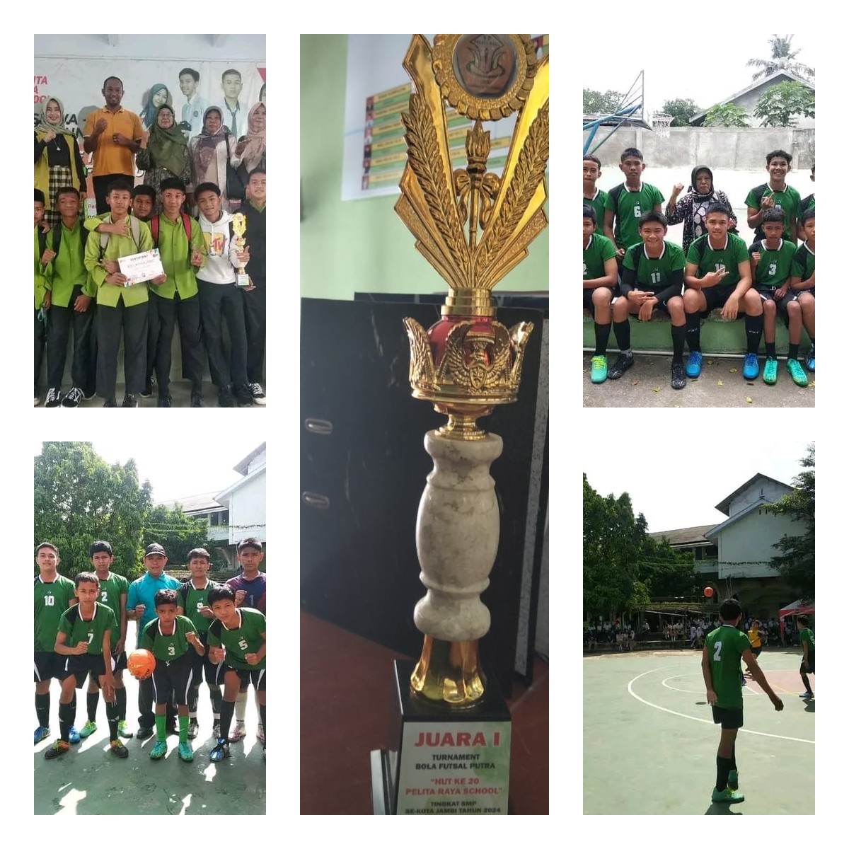 BANGGA! TIM FUTSAL RAIH JUARA