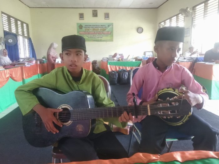 MTsN 1 Muaro Jambi Rekrut Anggota Baru Ekstrakurikuler Hadroh