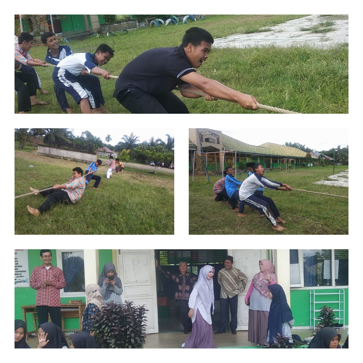 Keseruan Lomba Tarik Tambang Mewarnai Kegiatan Class Meeting Keseruan Lomba Tarik Tambang Mewarnai Kegiatan Class Meeting