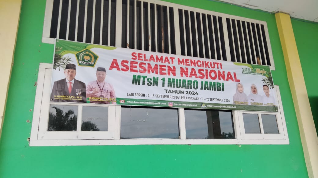 Sukses Gelar ANBK MTsN 1 Muaro Jambi