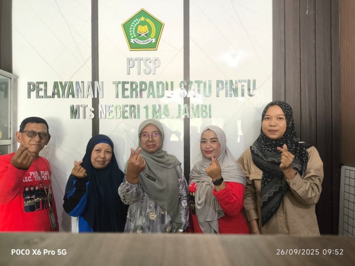 PLKB Taman Rajo Sosialisasikan Program Keluarga Berencana di MTsN 1 Muaro Jambi