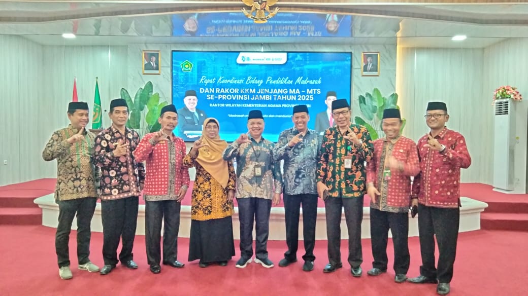 Kepmad Hadiri Rakor KKM MA MTs Se-Provinsi Jambi