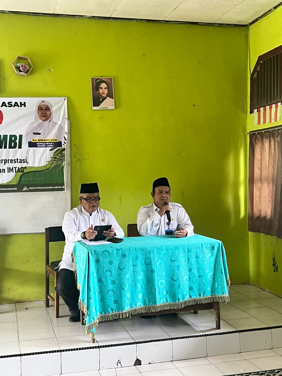 Monev Matsama oleh Pengawas Kankemenag Muaro Jambi Monev Matsama oleh Pengawas Kankemenag Muaro Jambi