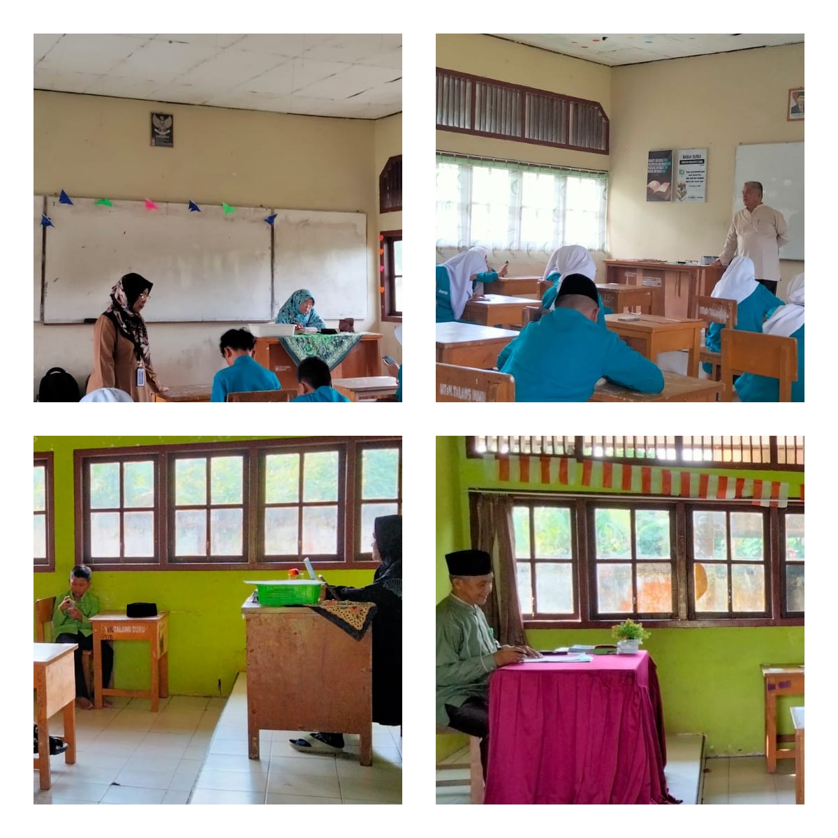 Monev Pelaksanaan PAT oleh Kepala Madrasah Monev Pelaksanaan PAT oleh Kepala Madrasah