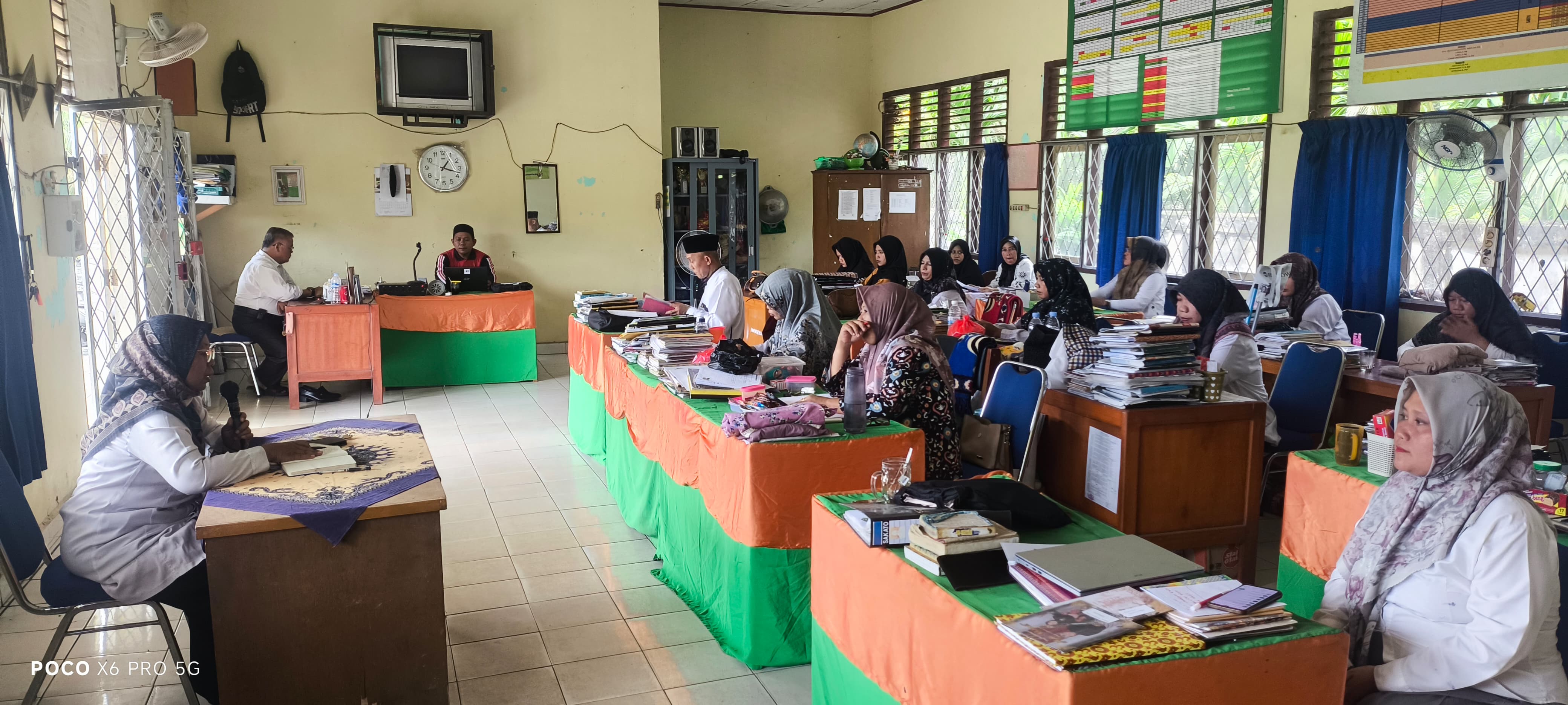 MTsN 1 Muaro Jambi Adakan Rapat Koordinasi Pembelajaran di Bulan Ramadhan