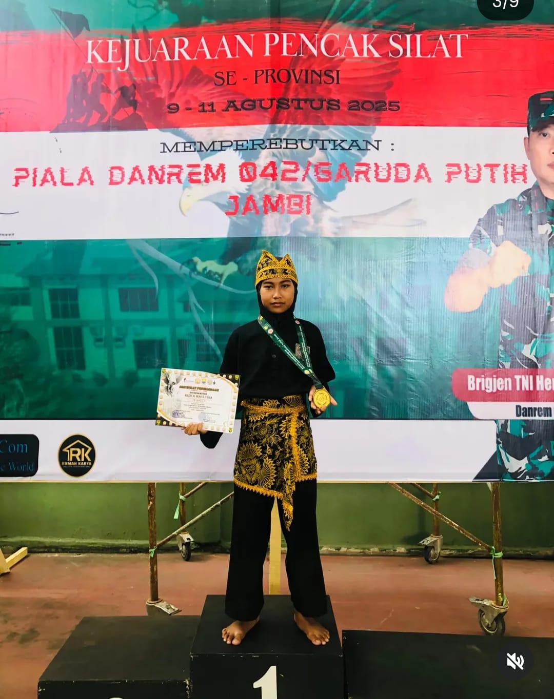 Riska Maulydia, Sabet Juara 1 Pencak Silat, Dibanjiri Ucapan Selamat dari Para Guru