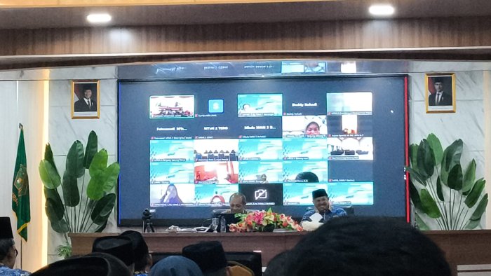 MTsN 1 Muaro Jambi Ikuti Pembinaan Zona Integritas Madrasah