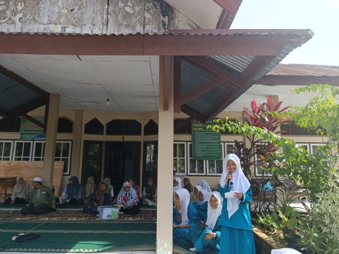 Pemaparan Visi Misi Calon Ketua OSIM MTsN 1 Muaro Jambi Masa Bakti 2025-2026