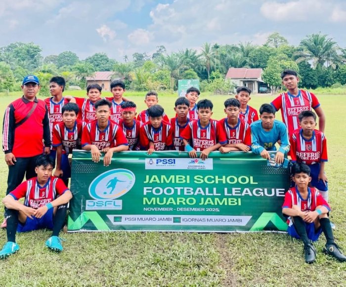 Tim Sepak Bola MTsN 1 Muaro Jambi Tunjukkan Semangat di Liga Pelajar