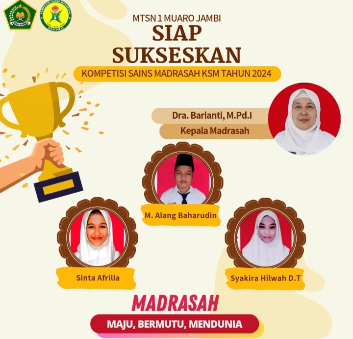 Mematangkan Persiapan Peserta KSM MTsN 1 Muaro Jambi